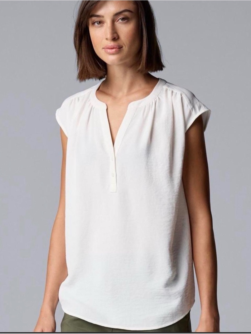 Women's Simply Vera Vera Wang Dolman Popover Top